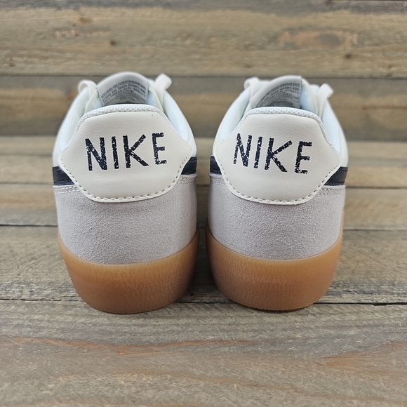 Nike Men's Killshot 2 Leather Shoes Sneakers Sail Oil Grey Gum Yellow NEW - Picture 3 of 10